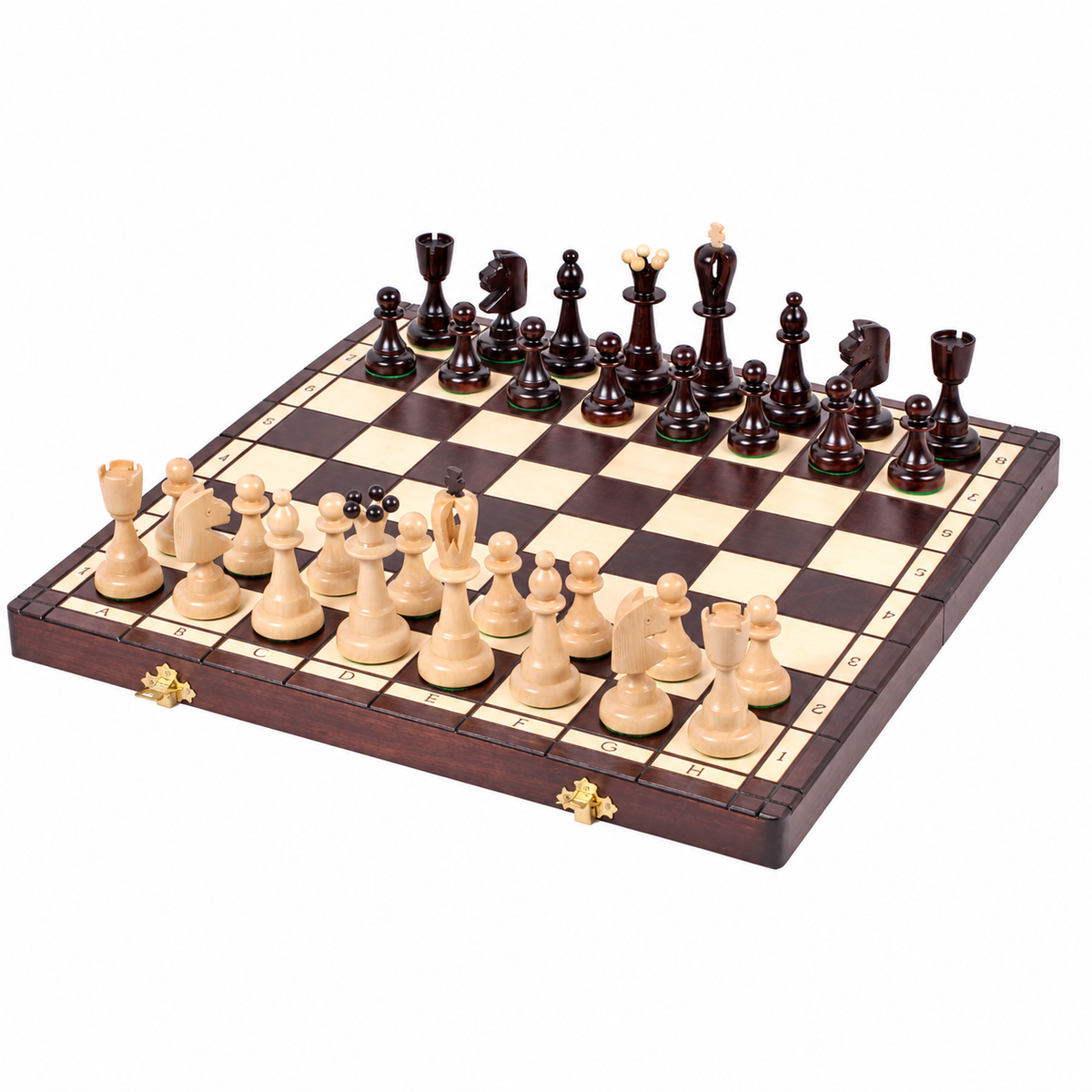 Jeu d'échecs AS Marron
