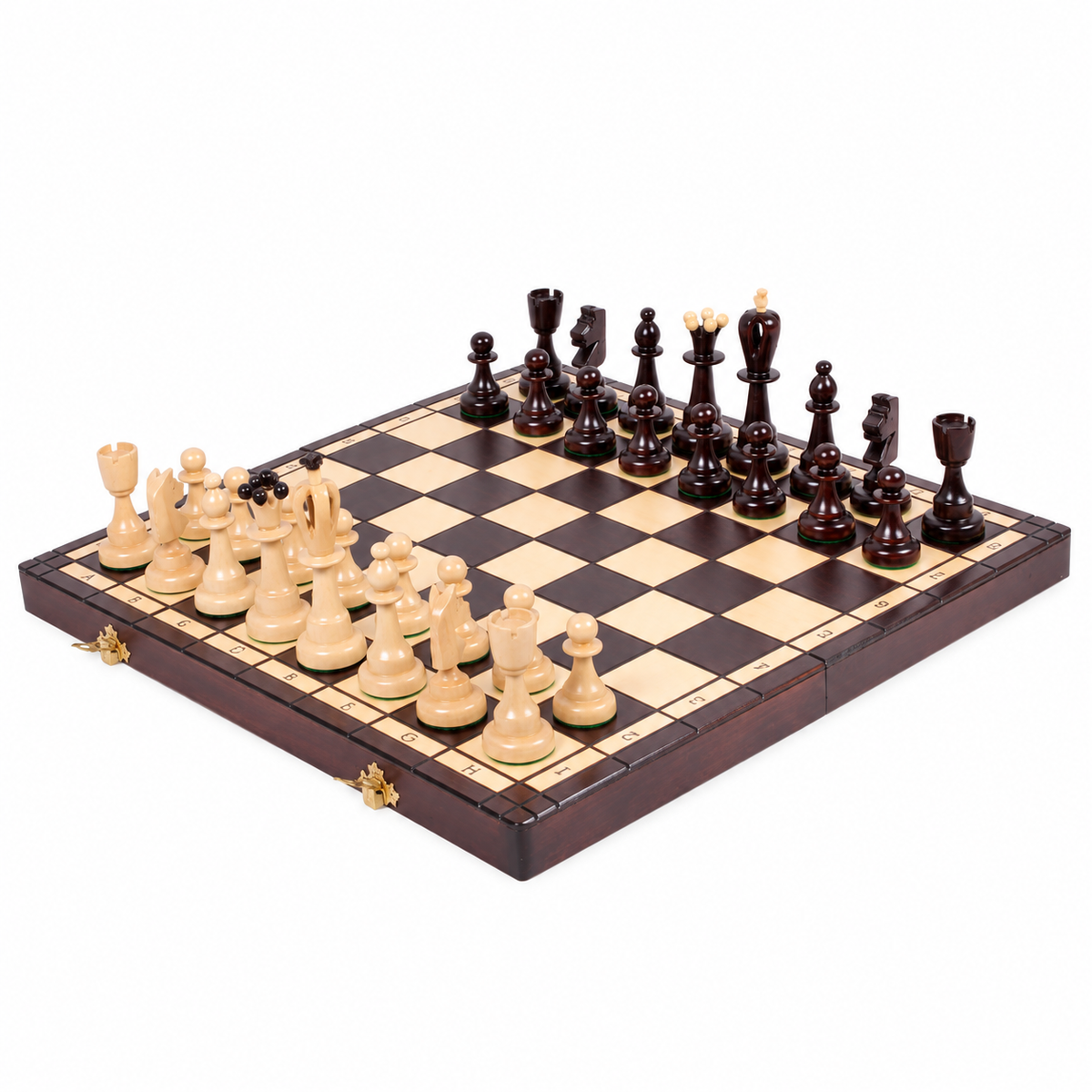 Jeu d'échecs AS Marron