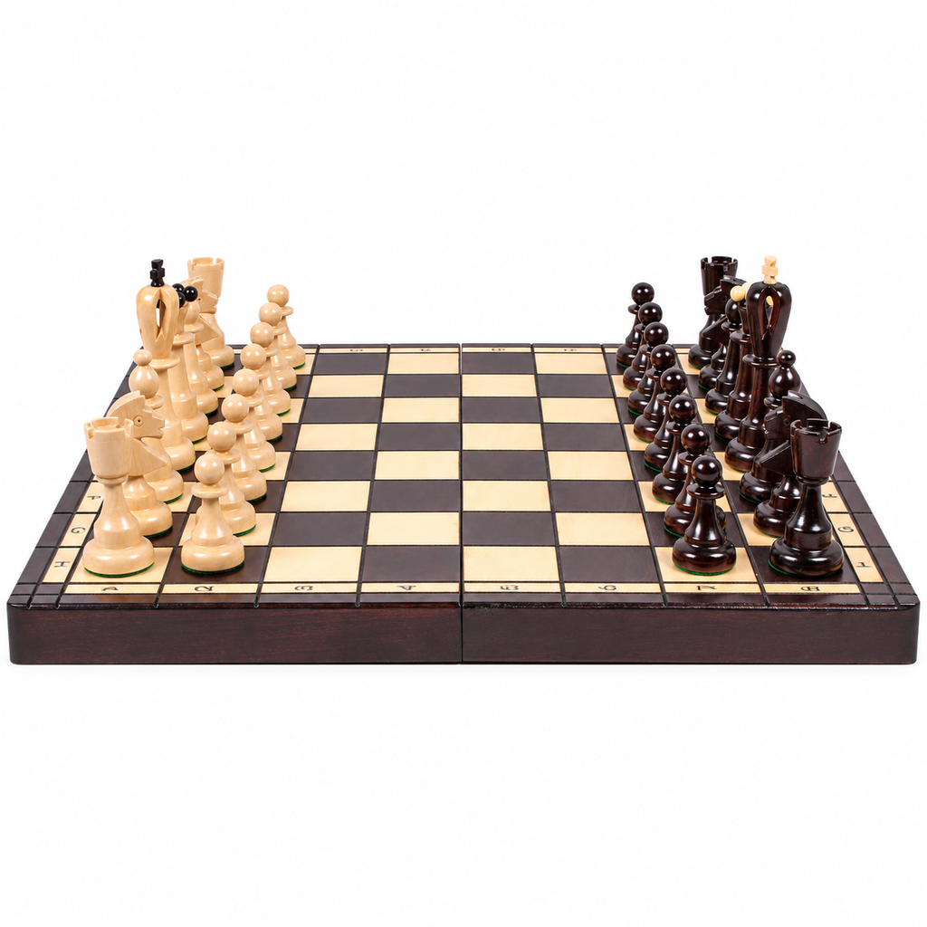 Jeu d'échecs AS Marron